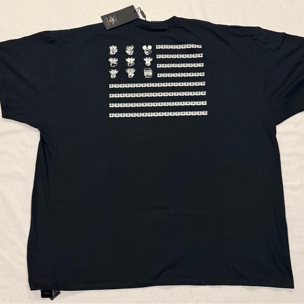 NWT Harley Davidson, V twin American flag T-shirt - Picture 13 of 13